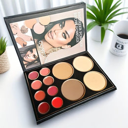 KissICON 48 Color Eye Shadow 48 Color Glittery 4layer Folding Eyeshadow