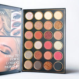 KissICON 48 Color Eye Shadow 48 Color Glittery 4layer Folding Eyeshadow