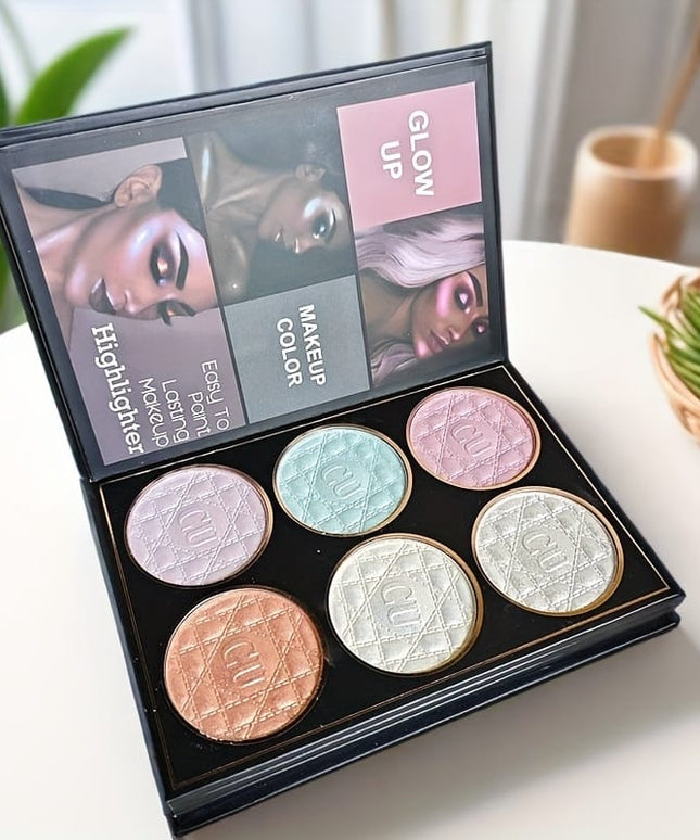 KissICON 48 Color Eye Shadow 48 Color Glittery 4layer Folding Eyeshadow