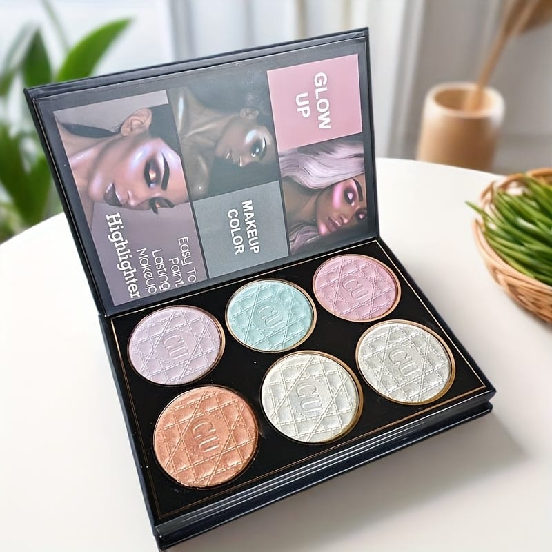 KissICON 48 Color Eye Shadow 48 Color Glittery 4layer Folding Eyeshadow