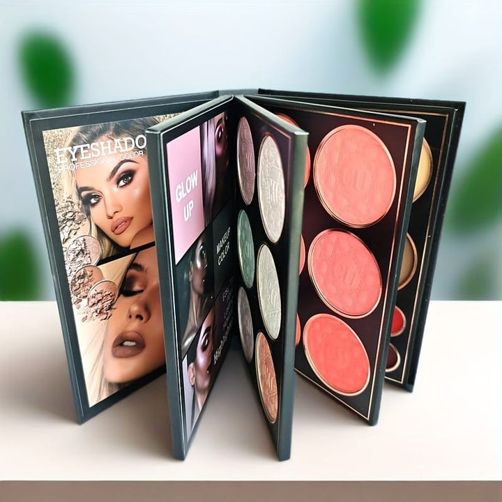 48 Color Glittery 4layer Folding Eyeshadow