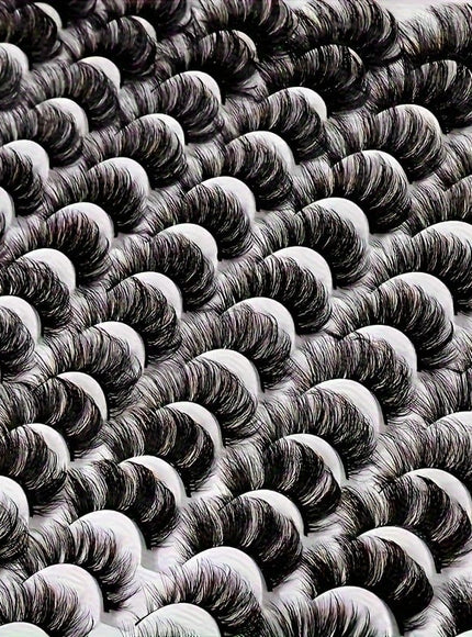 KissICON 48 Pairs With 6 Styles KissIcon Mixed Fluffy False Lashes 6 Styles -