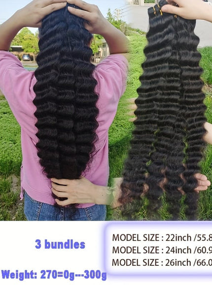 KissIcon Arietis Loose Deep Wave Bundles - Color