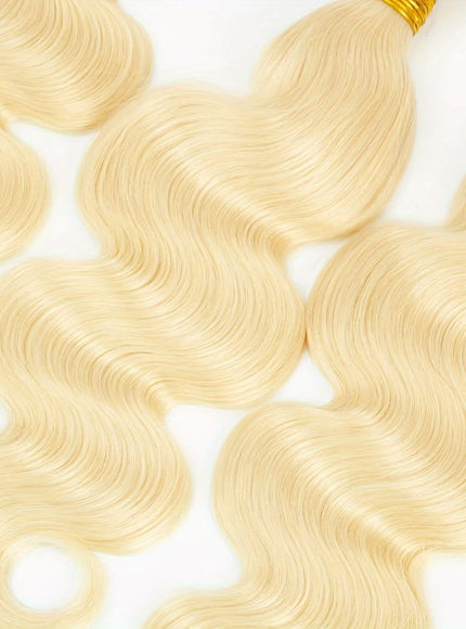 KissIcon Body Wave 613 Blonde Hair Extensions Natural