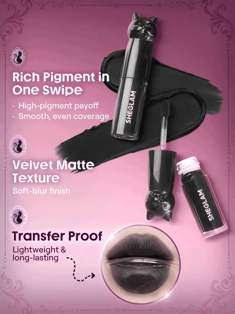 KissICON 4G SHEGLAM Dark Romantasy TransferProof Lip Mousse