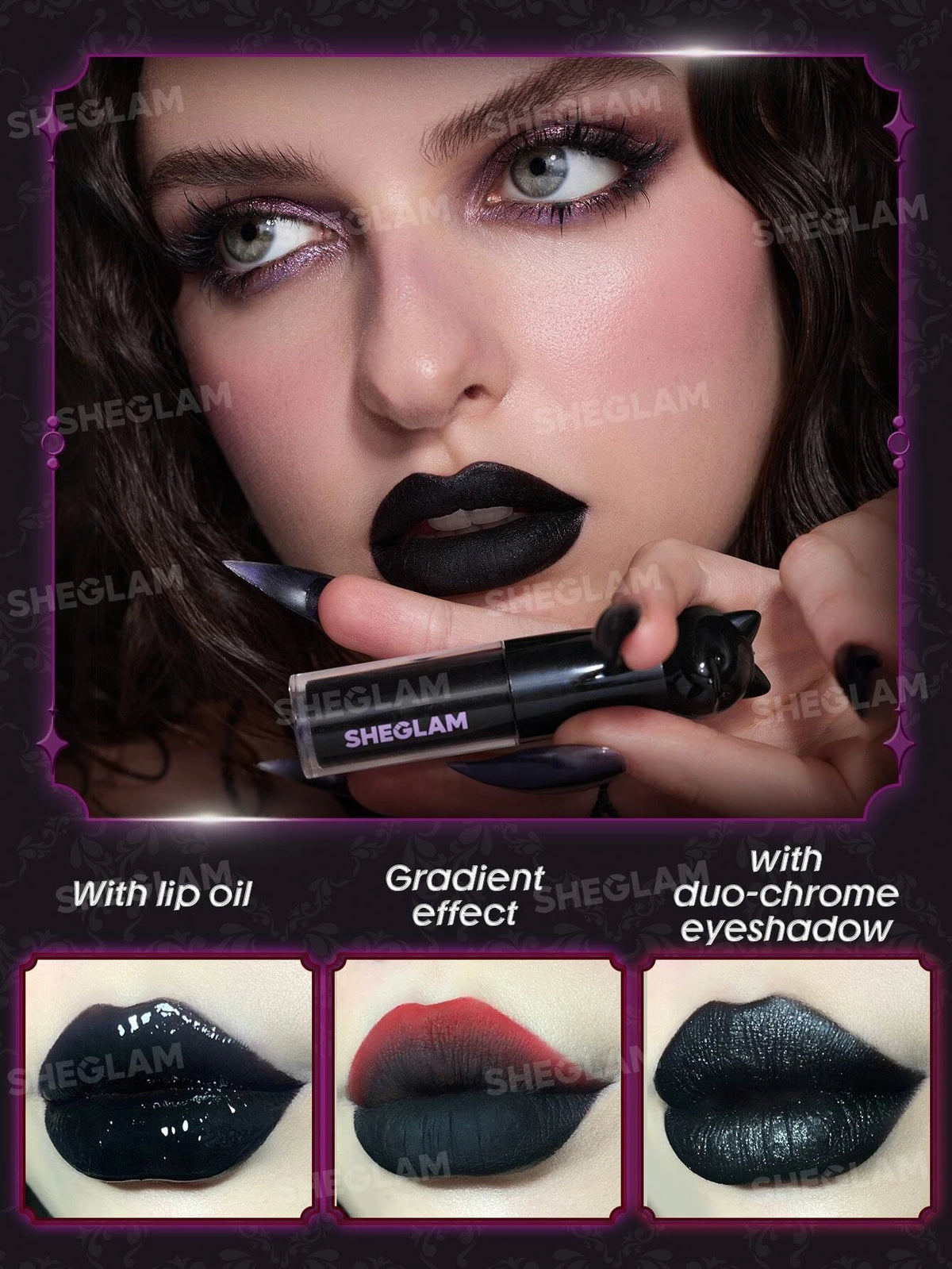 KissICON 4G SHEGLAM Dark Romantasy TransferProof Lip Mousse