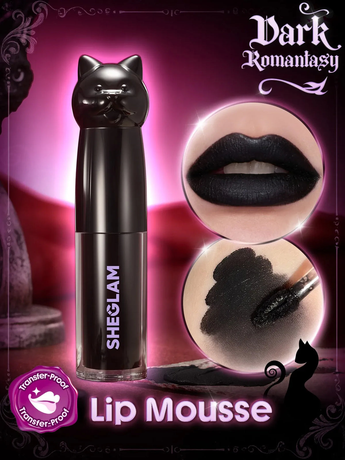 KissICON 4G SHEGLAM Dark Romantasy TransferProof Lip Mousse