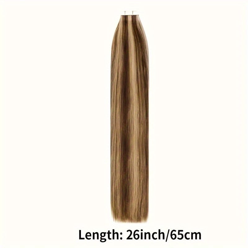 KissICON 4P27# / 26inch KissIcon Tape In Hair Extensions Remy 4P27 -