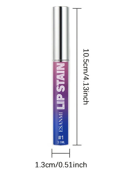 KissICON 4PCS(01+02+03+04) Vibrant Tearoff Matte Lip Gloss Longlasting Waterproof