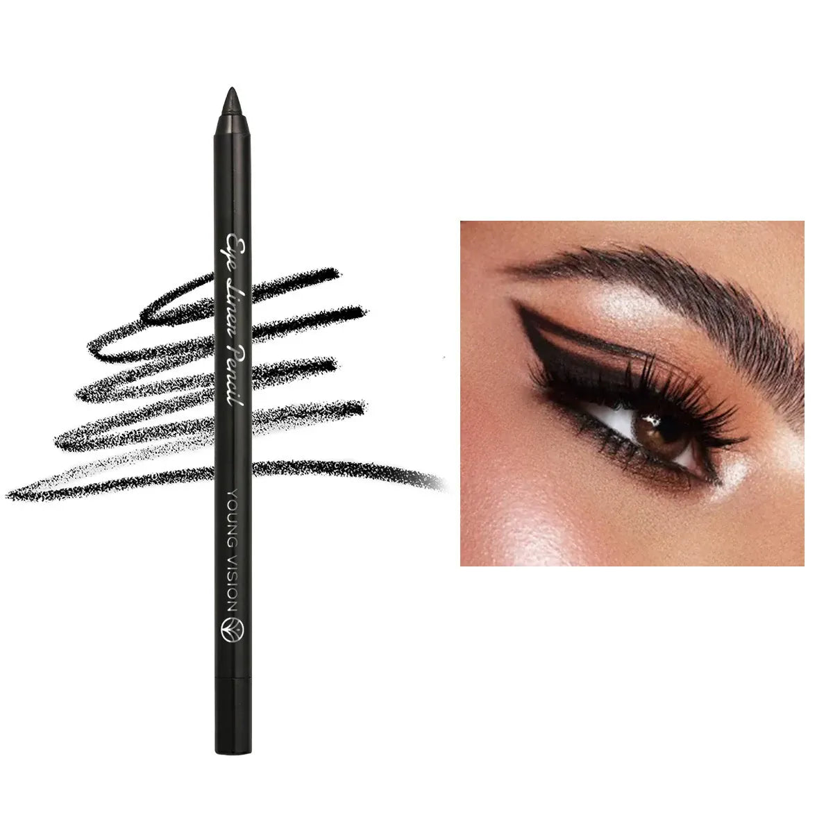 KissICON 4pcs 4PCS Halloween Makeup Kit White liquid foundation, lipstick, eyeliner, eyeshadow,Goth Vampire Skeleton SFX Cosplay Costume Party