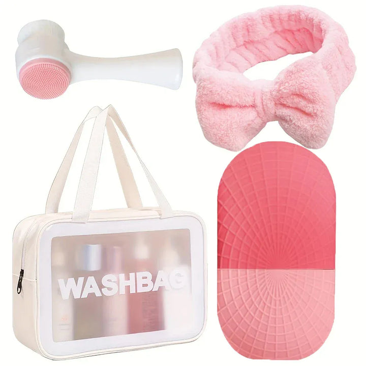 KissIcon 4-Piece Skin Care Gift Set Ice Roller
