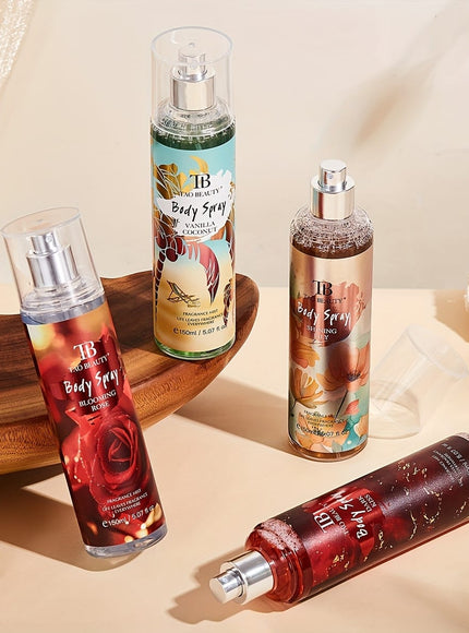 KissICON 4pcs Irresistible Charm 4pc Body Hair Perfume – Spray