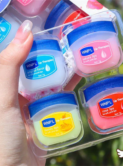 KissICON 4pcs KissIcon Lip Balm Mask Moisturizing - Nourishing Repair