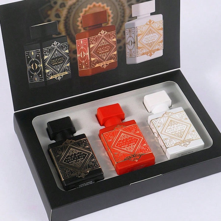 Woody Fragrance Perfume – Three-piece Gift Natural