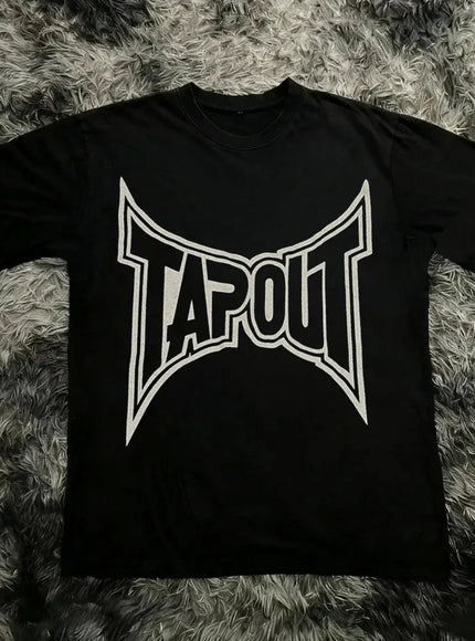 KissICON 4XL / 4 Y2K Tapout Graphic Tee Vintage 90s Summer Streetwear
