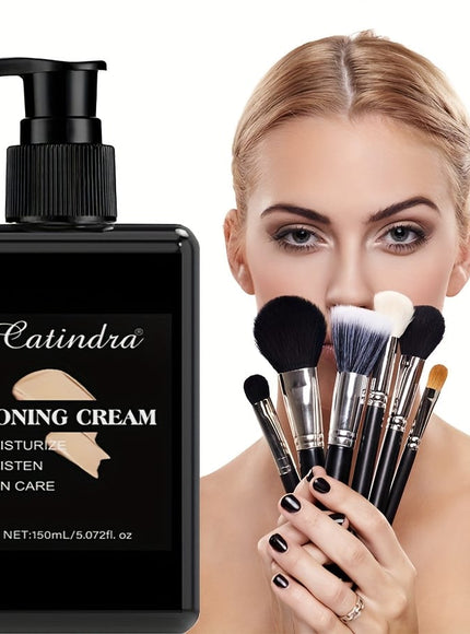 KissICON 5.07oz Makeup-free Cream No. 2 💋 CATINDRA Hydrating Cream Snail Mucin Moisturizing Coverage