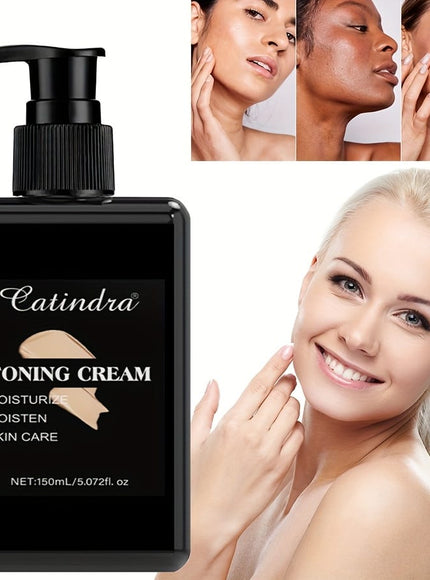 KissICON 5.07oz Makeup-free Cream No. 2 💋 CATINDRA Hydrating Cream Snail Mucin Moisturizing Coverage