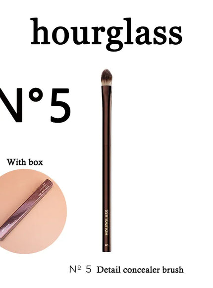 KissICON 5-1PCS Macoocsen Makeup Brush Synthetic Hair Foundation All In