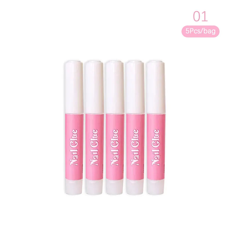 KissICON 5 KissIcon Nail Glue Set For False Nails -