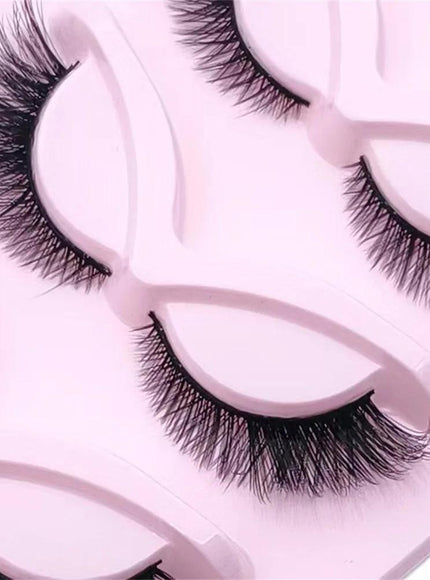 KissICON 5 Pairs Cat Eye Lashes KissIcon 5 Pairs Glamorous Cat Eye Lashes -