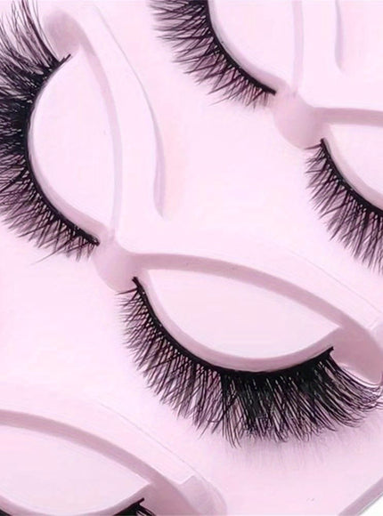 KissICON 5 Pairs Cat Eye Lashes KissIcon 5 Pairs Glamorous Cat Eye Lashes -