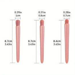 KissICON 5 Piece Mini Makeup Brush Set With Mirror