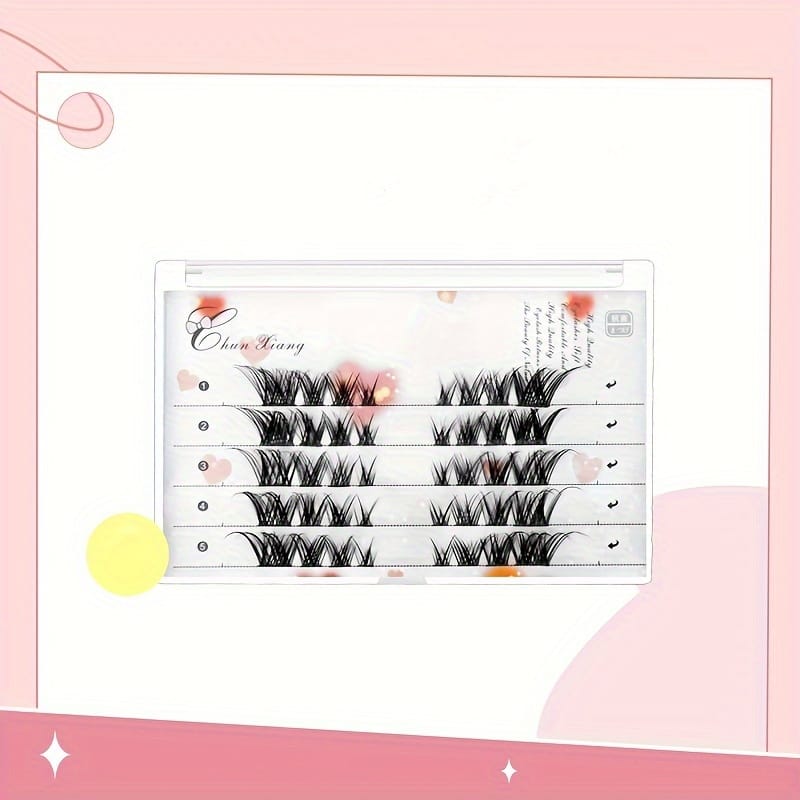 KissICON 5 Platoon Leader KissIcon 3D Fluffy Eyelashes Self Adhesive - Beginner