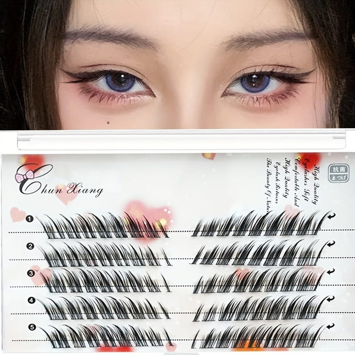 KissIcon 3D Fluffy Eyelashes Self Adhesive - Beginner