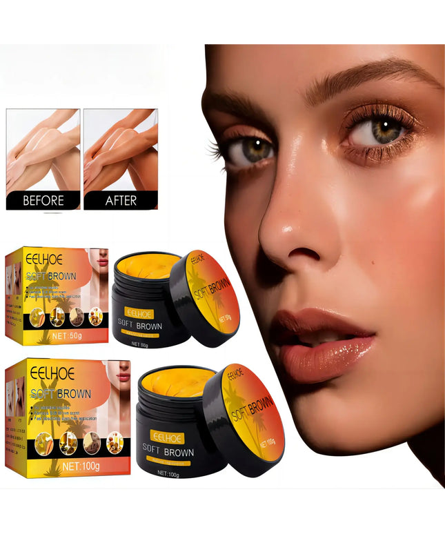 KissICON 50 ML EELHOE Tanning Cream Self Tanner for Face and