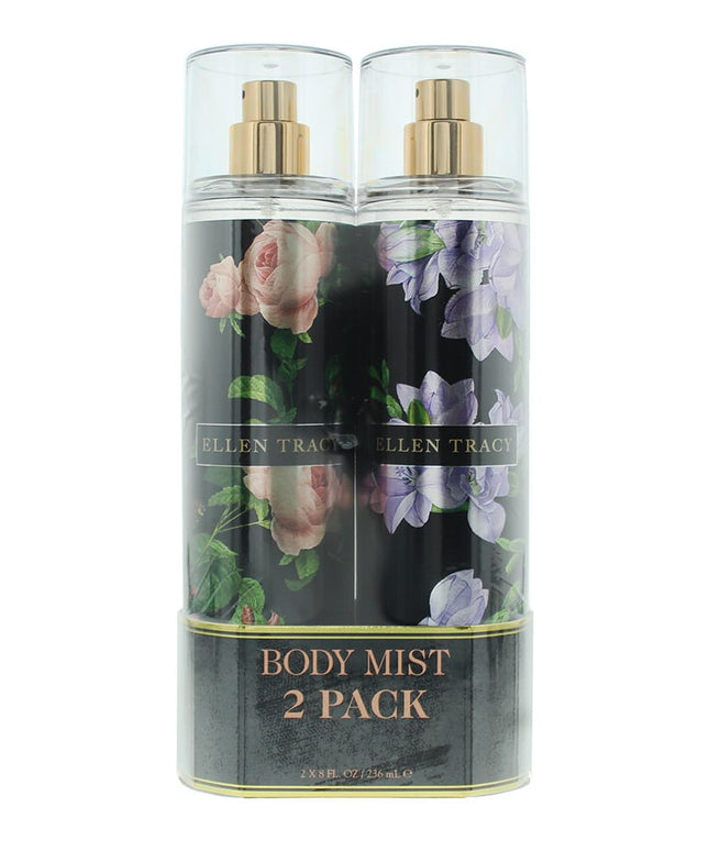 KissICON 500 Ellen Tracy Floral Courageous Radiant Body Mist Set