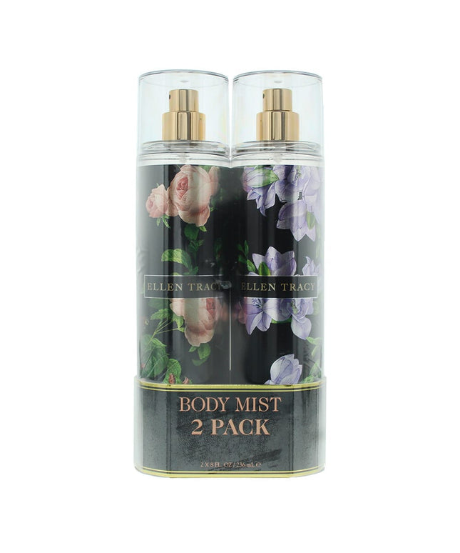 KissICON 500 Ellen Tracy Floral Courageous Radiant Body Mist Set