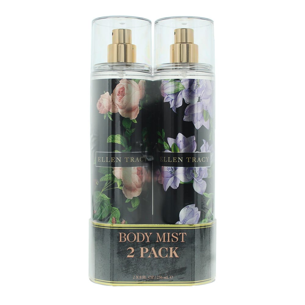 KissICON 500 Ellen Tracy Floral Courageous Radiant Body Mist Set