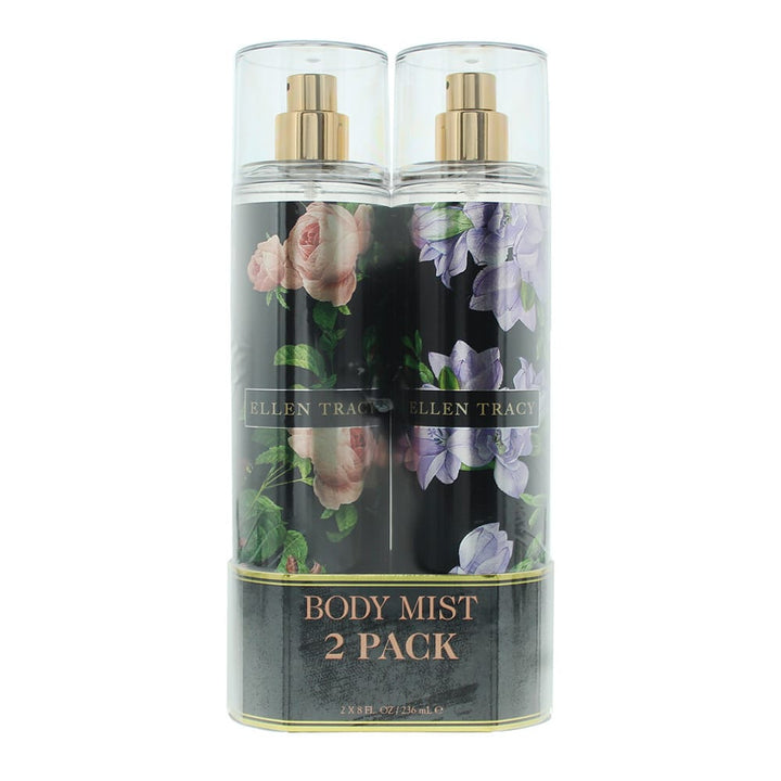 Ellen Tracy Floral Courageous Radiant Body Mist Set