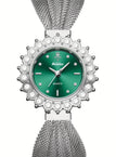 Silvery Shell - Green Face
