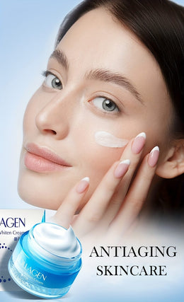 KissICON 50g(1.76oz) KissIcon Collagen Cream Light Beige Hydration Hyaluronic