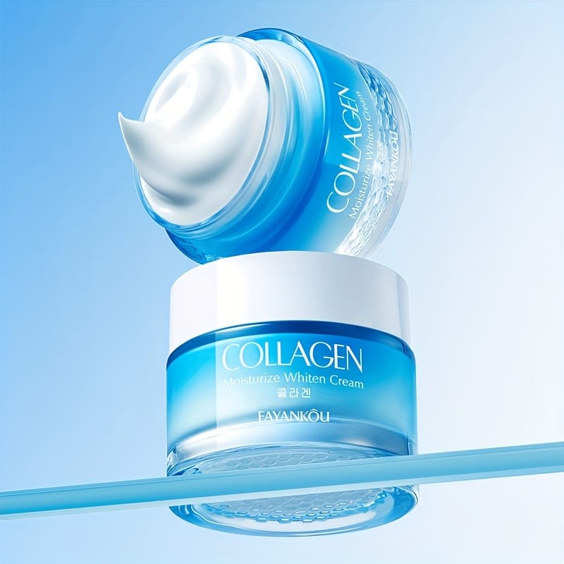 KissICON 50g(1.76oz) KissIcon Collagen Cream Light Beige Hydration Hyaluronic