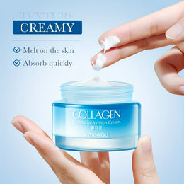 KissICON 50g(1.76oz) KissIcon Collagen Cream Light Beige Hydration Hyaluronic