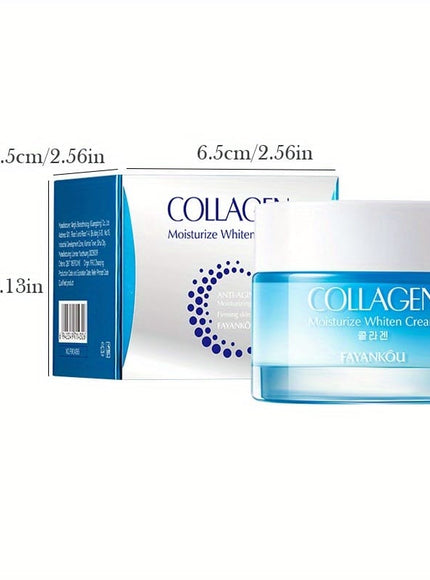 KissICON 50g(1.76oz) KissIcon Collagen Cream Light Beige Hydration Hyaluronic