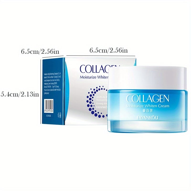 KissICON 50g(1.76oz) KissIcon Collagen Cream Light Beige Hydration Hyaluronic