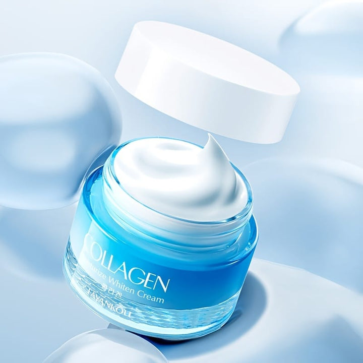 KissIcon Collagen Cream Light Beige Hydration Hyaluronic