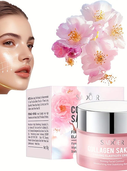 KissICON 50g(1.76oz) Sakura Collagen Firming Face Cream Hydrate