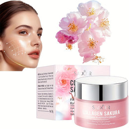 KissICON 50g(1.76oz) Sakura Collagen Firming Face Cream Hydrate