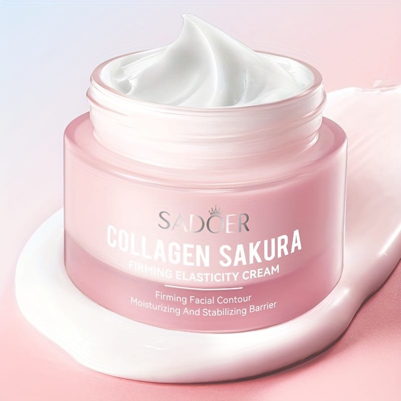 KissICON 50g(1.76oz) Sakura Collagen Firming Face Cream Hydrate