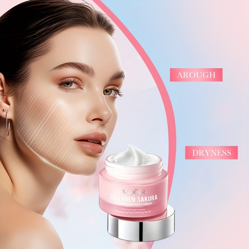 KissICON 50g(1.76oz) Sakura Collagen Firming Face Cream Hydrate