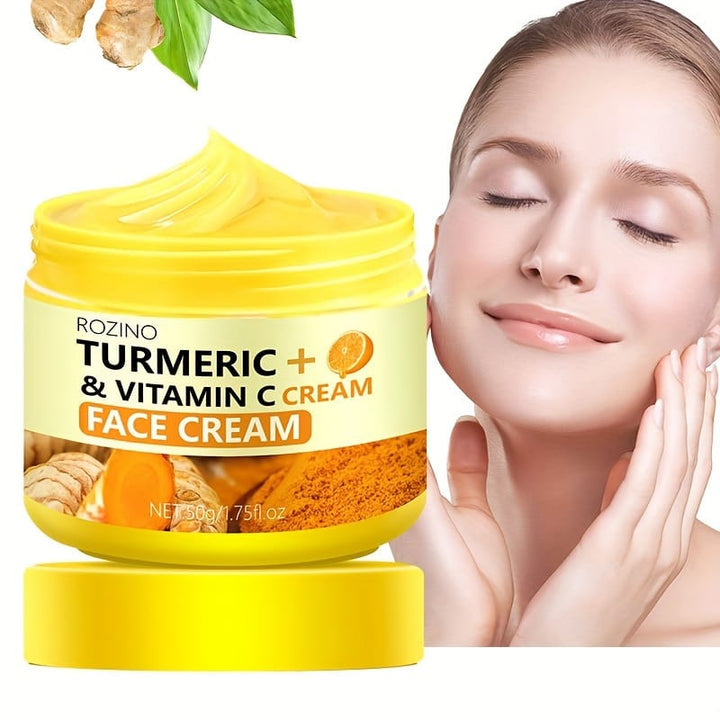 KissIcon Radiant Glow Turmeric Face Cream - Hydration