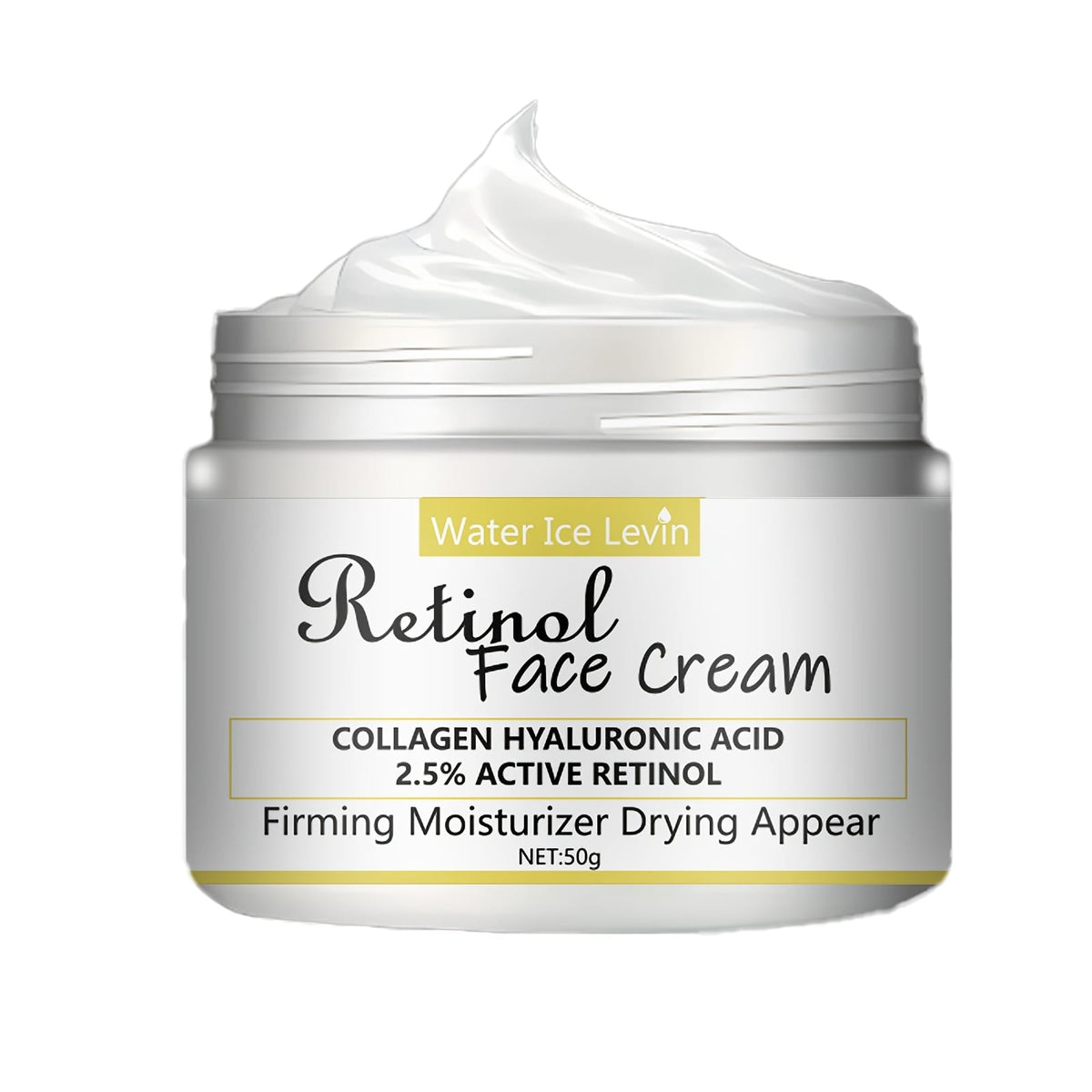 KissICON 50g KissIcon Retinol Cream Two Point Five Percent -