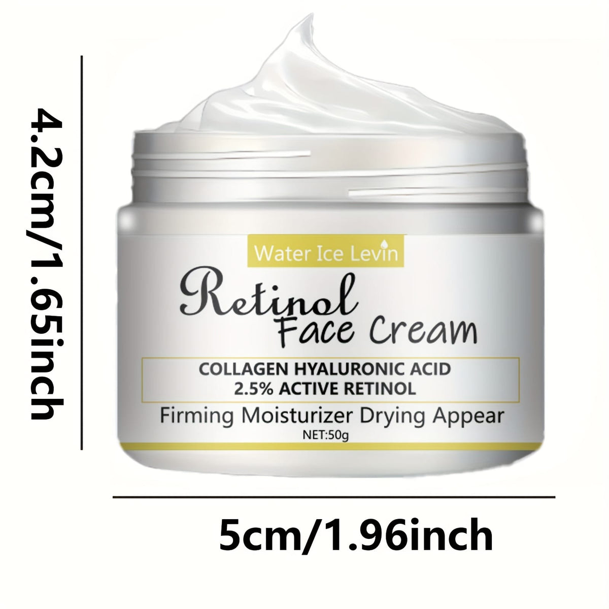 KissICON 50g KissIcon Retinol Cream Two Point Five Percent -