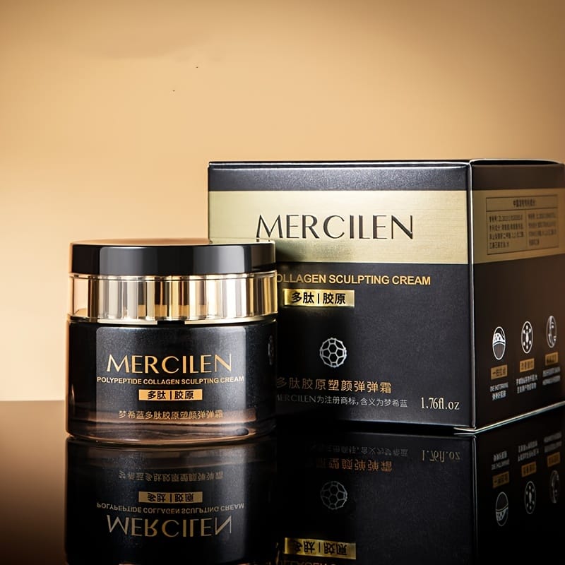 KissICON 50g Mercilen Hyaluronic Acid Moisturizing Cream - Skin Types