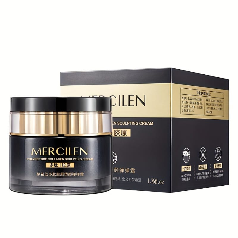 KissICON 50g Mercilen Hyaluronic Acid Moisturizing Cream - Skin Types