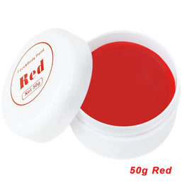 KissICON 50g Red Professional Halloween Makeup Kit Face Body Paint White Black Red Special Effects Christmas Cosplay Party Supplies